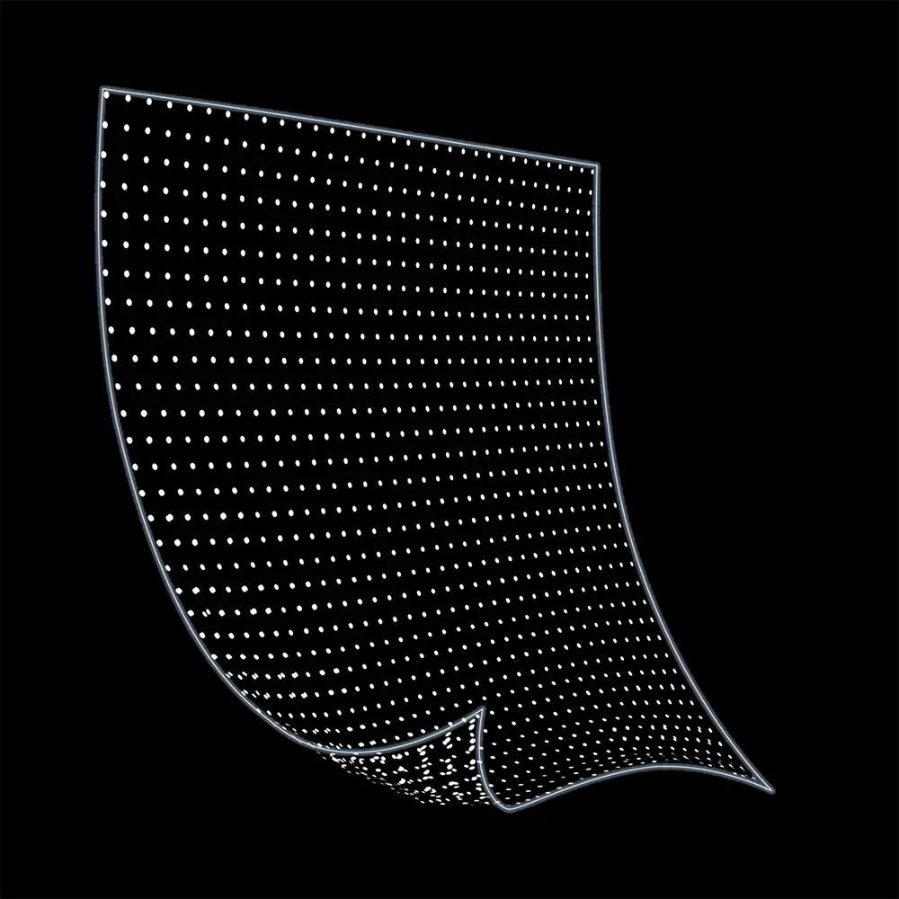 LED Thin Film Crystal Screen